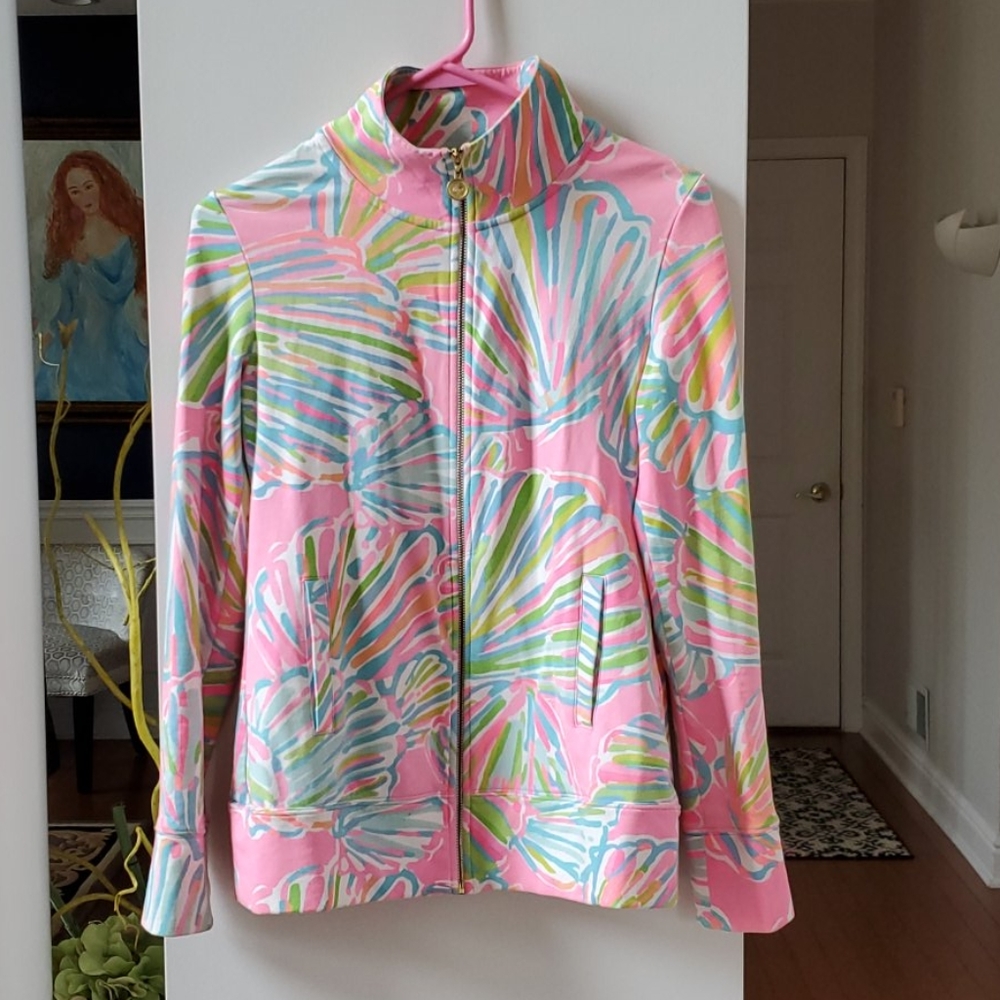 Lilly Pulitzer Zip Up Jacket - Picture 2 of 13